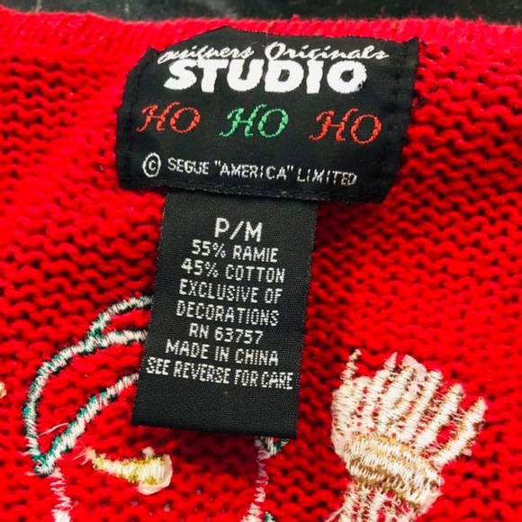 Designers Studio Ugly Christmas sweater snowman - Picture 4 of 4